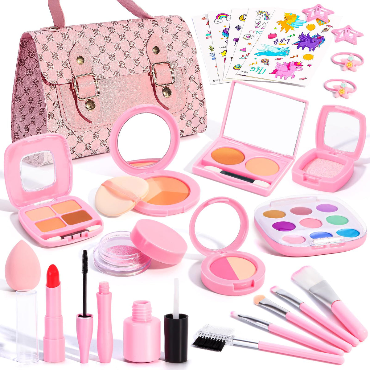 WESAYEE toddlers makeup compact palette for imaginative play and tidy storage.