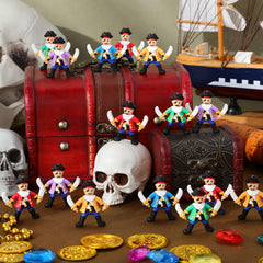 Wesiti adventure pirate figurines display for shelves