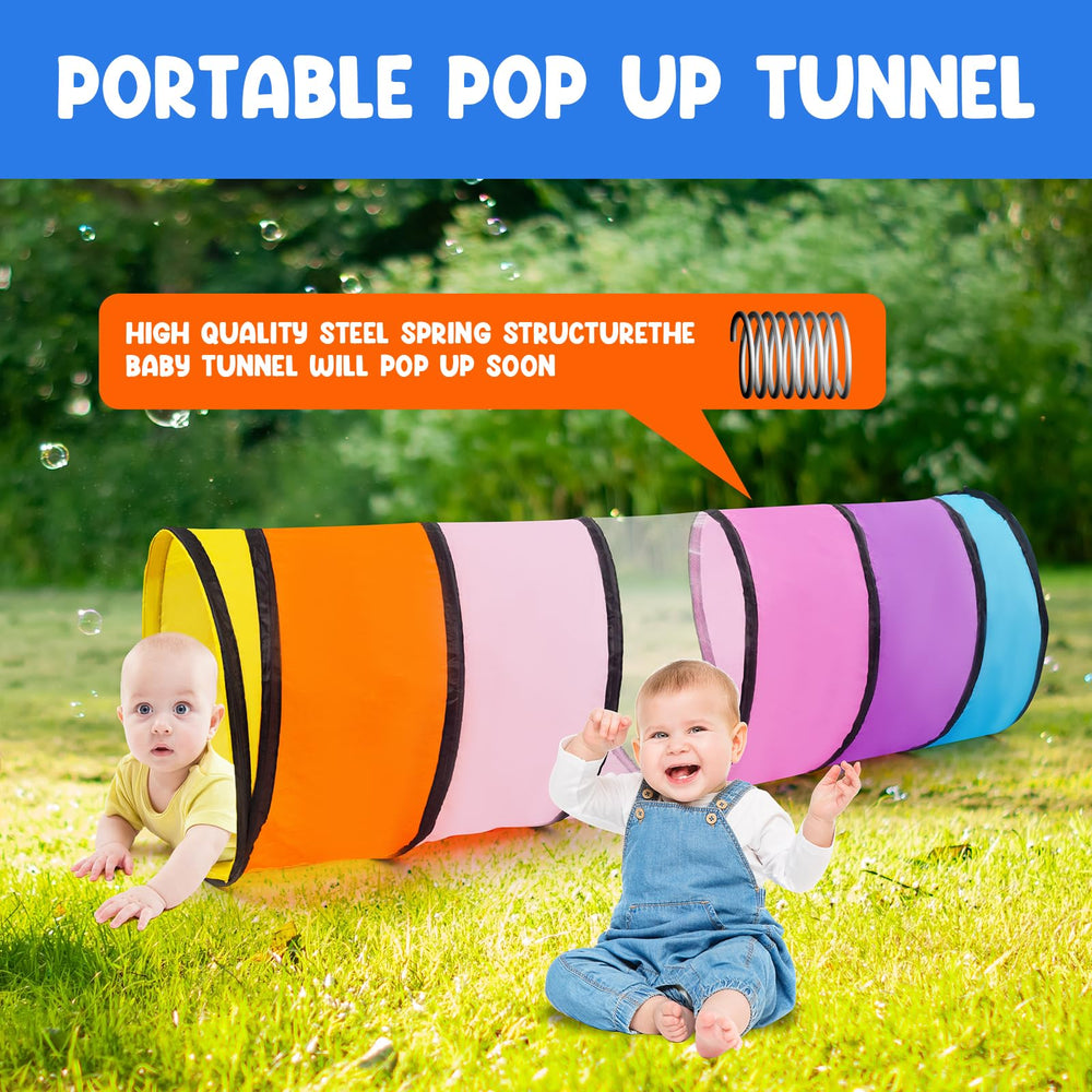 WESKMENS Pet-friendly tunnel suits small dogs or cats for playful use