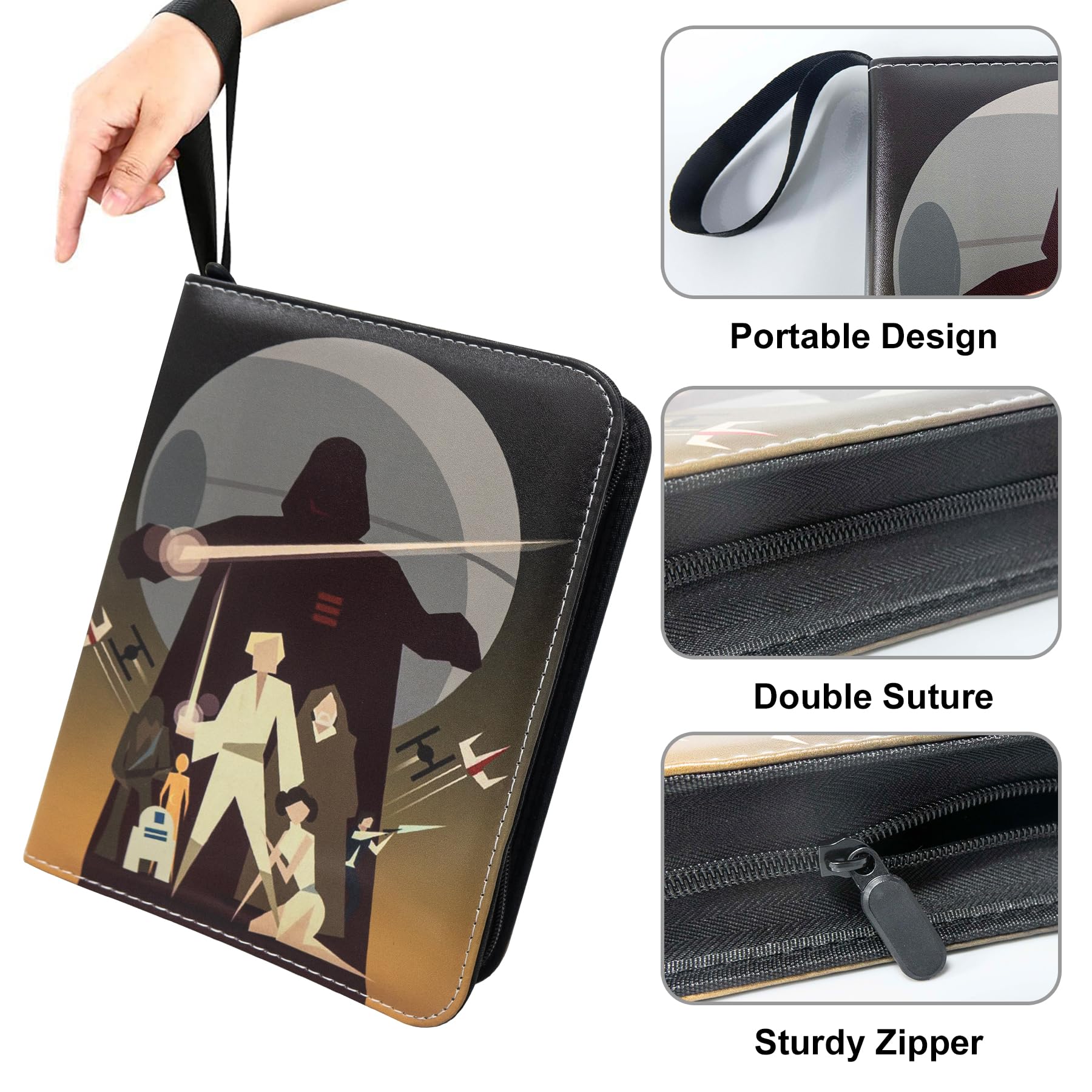 WEST TUNE metal clips design enables easy page addition or removal.