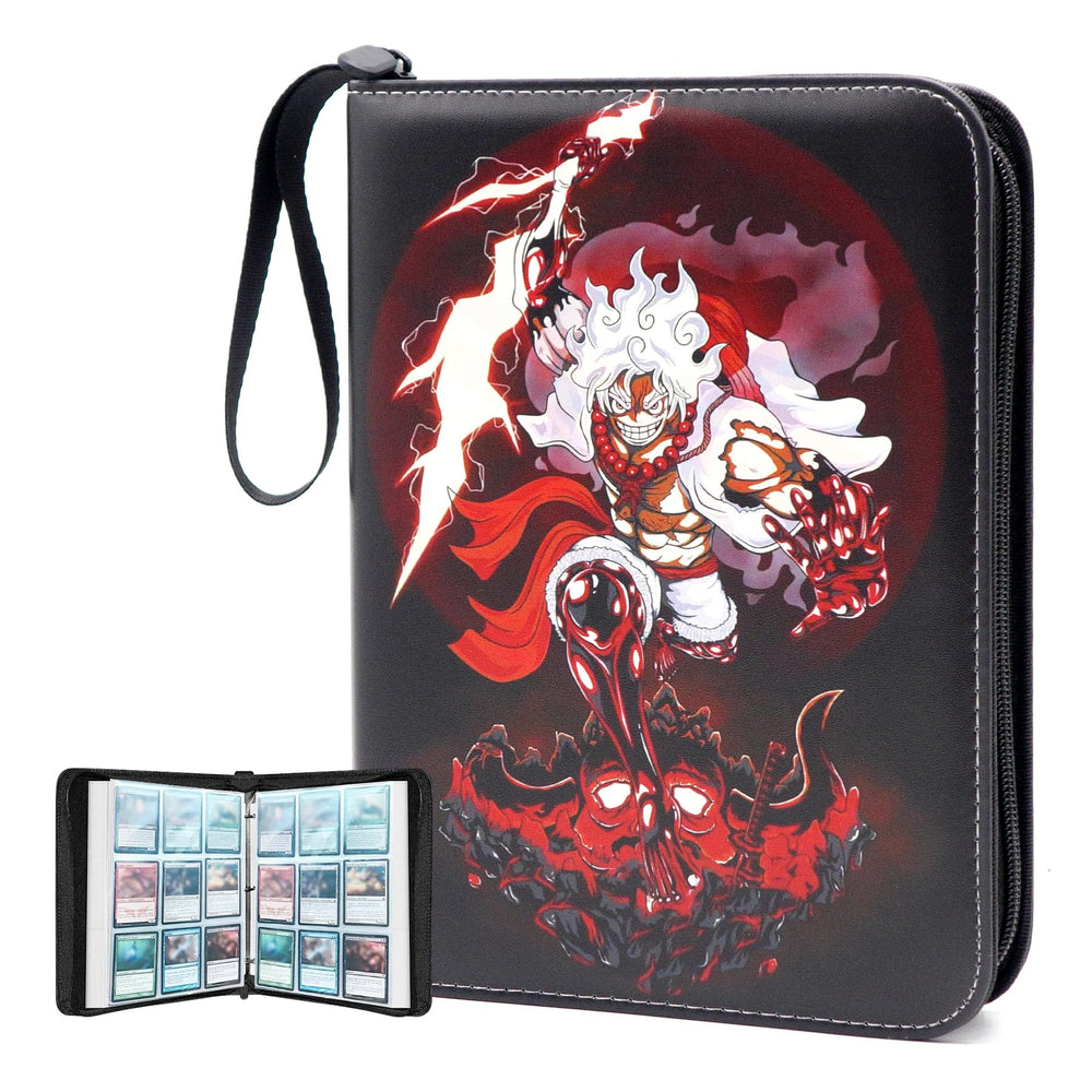 WEST TUNE One Piece binder with 9-pocket layout for organized card storage.