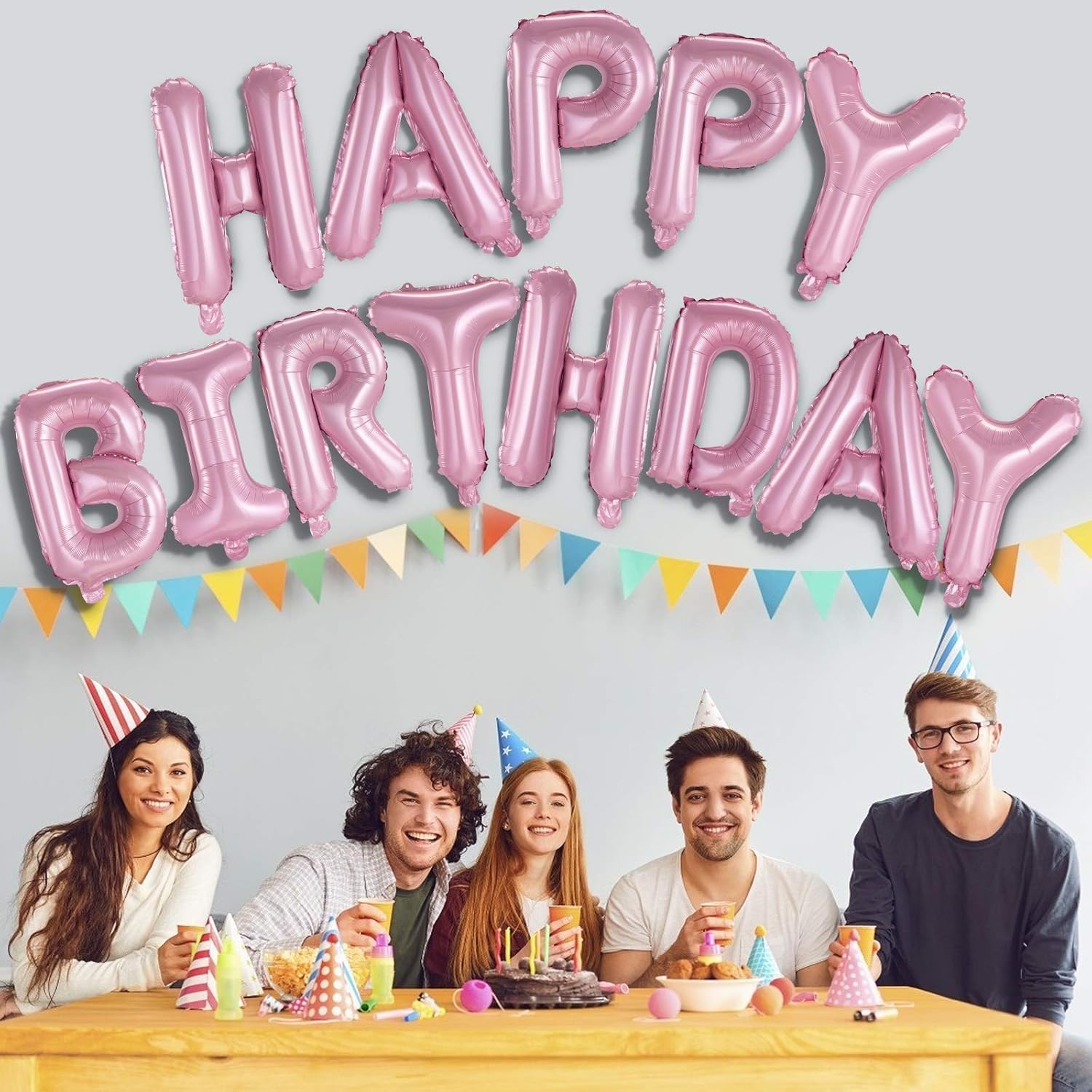 WESTGO reusable birthday banner decor for celebrations