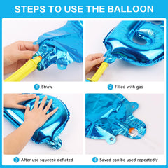 WESTGO self-sealing foil balloons stay inflated for days, ideal for parties
