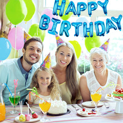WESTGO blue birthday banner decor suitable for indoor or outdoor celebrations
