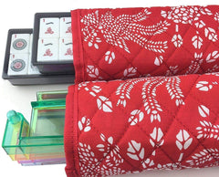 Westinghouse four-color pushers and racks organize tiles during travel and games.