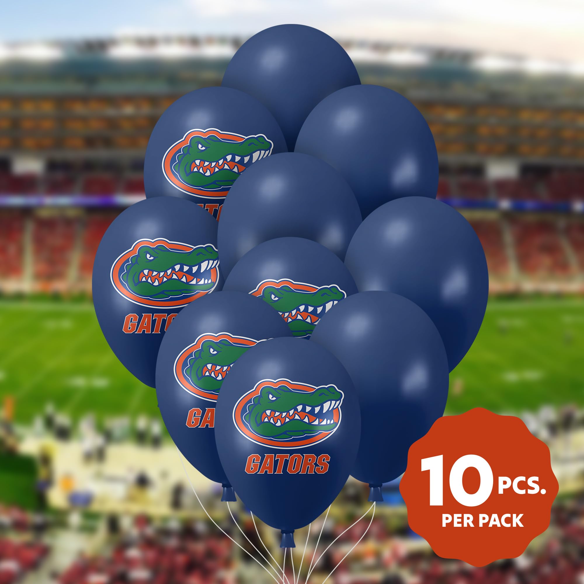 Westrick Florida Gators 11-inch helium-quality balloons ideal for long-lasting decor.