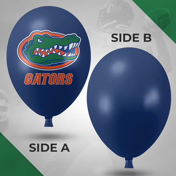 Westrick Florida Gators balloons show dual logos on side A for versatile display.