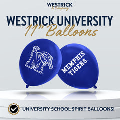 Westrick ten-balloon pack supports larger party decor.