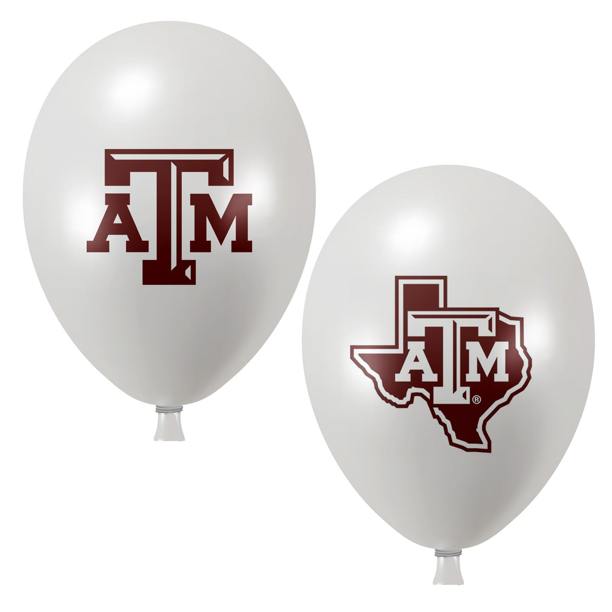Westrick Texas A&M Aggies balloon with front and back logos for eye-catching game day decor