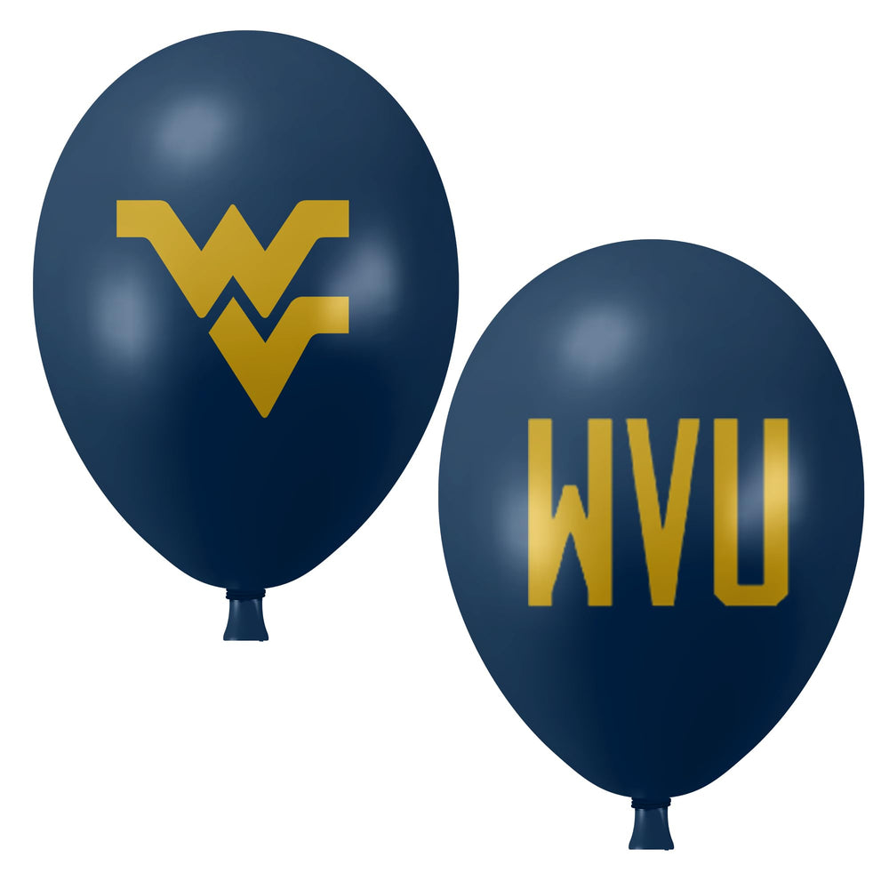 Westrick Mountaineers balloons show logos on both sides for wide-angle visibility.