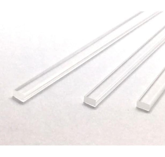 Weststone flat clear stick for cake toppers, 6-inch, smooth-flat grip and secure attachment.