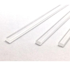 Weststone flat clear stick for cake toppers, 6-inch, smooth-flat grip and secure attachment.