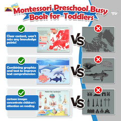 WethCorp Geography Busy Book portable travel case supports learning on the go