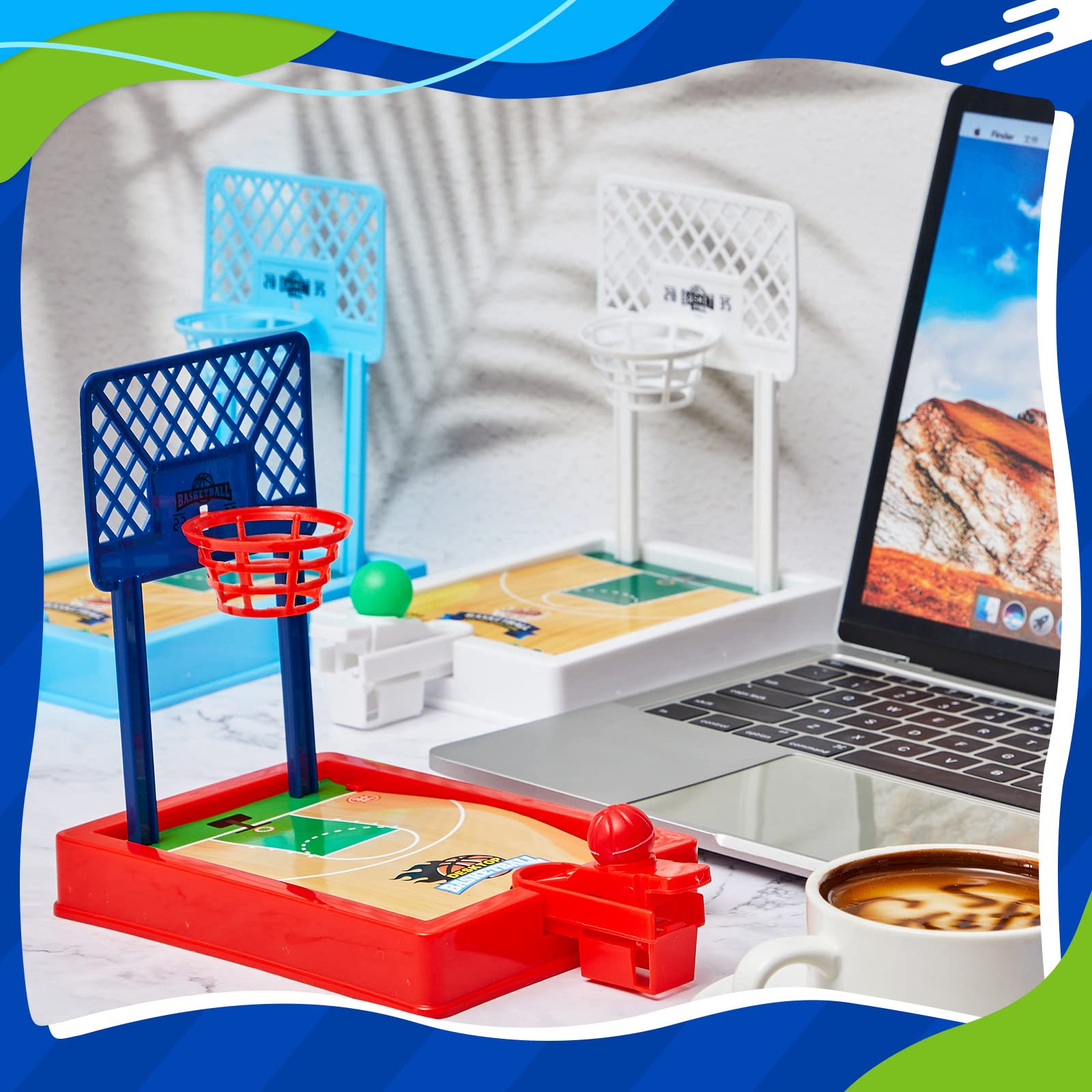 Wettarn 12-pack mini basketball games packaging ideal for classroom prizes.