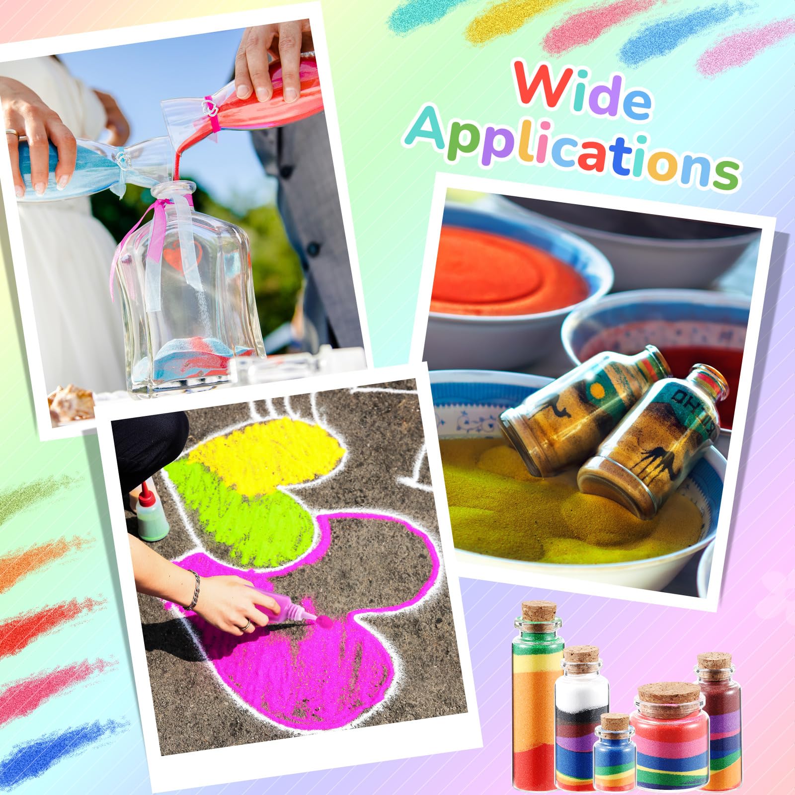 Wettarn gift-ready sand art kit for birthdays and holidays.
