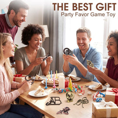 Wettarn compact metal puzzles are travel-friendly for on-the-go brain workouts.