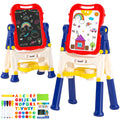 Weudear Kids Easel with 360-degree rotating double-sided surface for creative play
