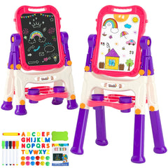 Weudear kids easel setup for a tidy, imaginative learning space.