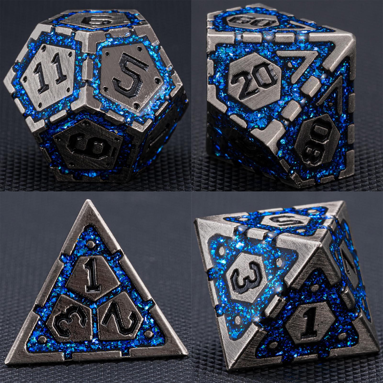 Weyano DND metal dice set gift case included, ideal for gifting RPG players.