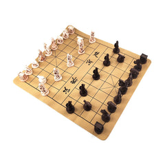Weyheng leather chessboard provides a stylish, portable surface for on-the-go matches.