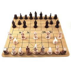 Weyheng Xiangqi resin chess pieces deliver durable, detailed figures for family game night.