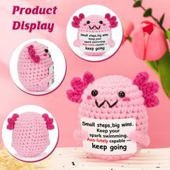 WEYON axolotl on desk or locker scene for compact, cute decor.