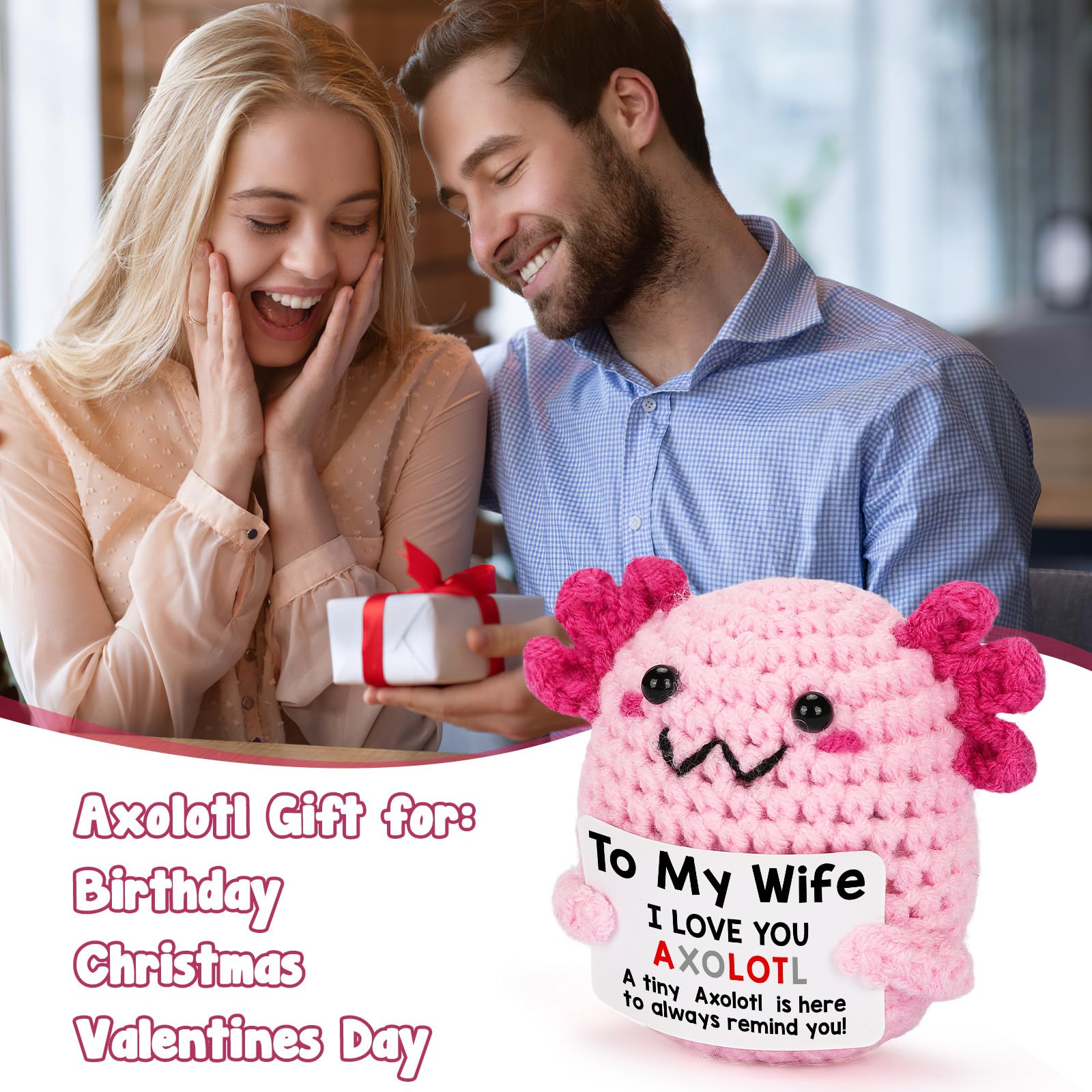 WEYON axolotl gift set packaging—ready-to-give present.