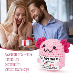 WEYON axolotl gift set packaging—ready-to-give present.