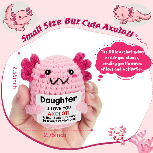 WEYON axolotl plush with detailed stitching for cozy closeness.