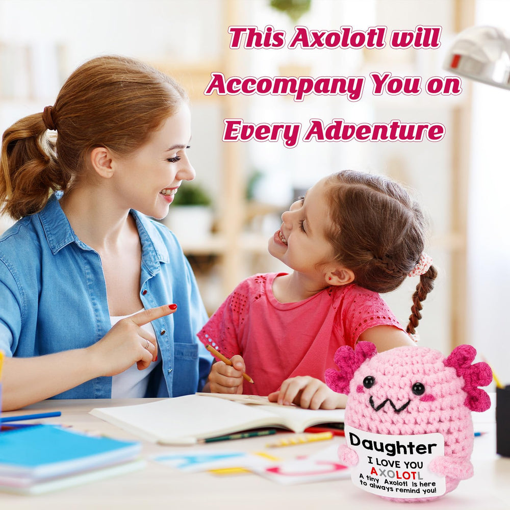 WEYON axolotl plush provides tween relief during busy days at school.