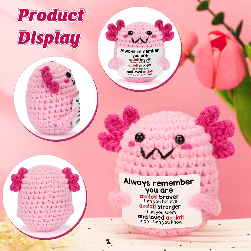 WEYON easter basket axolotl pink surprise for spring gifting