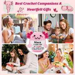 WEYON niece gift with message card, ideal for back-to-school or holidays