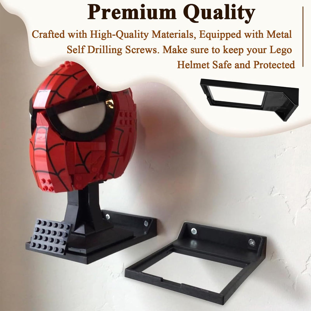 WFCYX darth vader helmet 75304 wall mount display highlights your collection