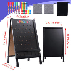 Wfunrite Prize Drop Board wooden A-frame for sturdy indoor and outdoor use