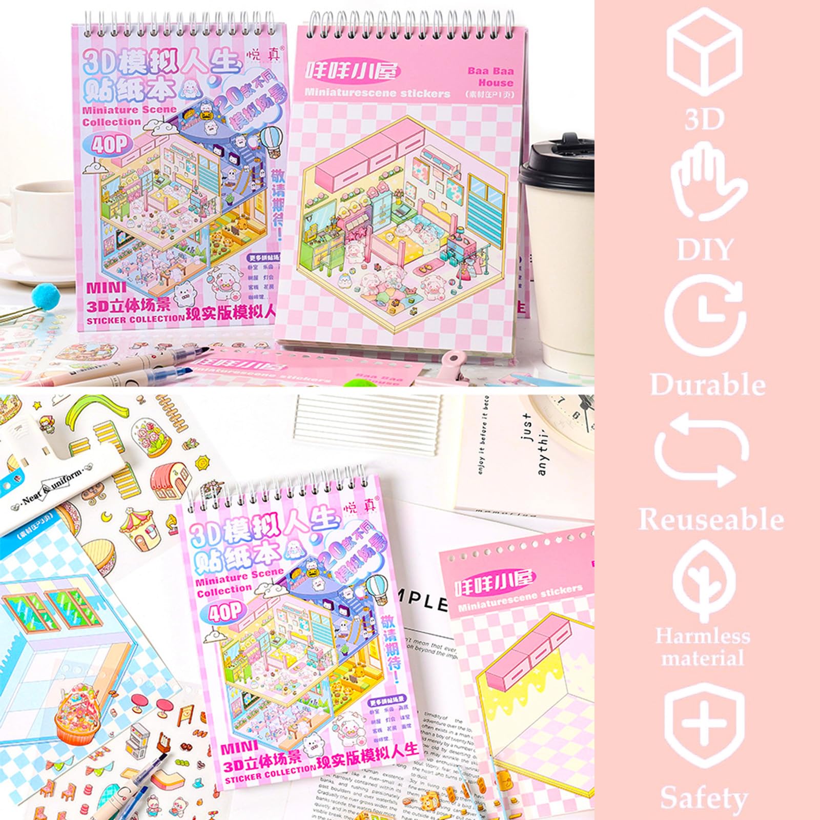 WhaleLantic themed sets include tweezers and designs for guided crafting