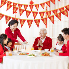 Whaline 7.87x9.84 inch pennants create eye-catching wall displays.