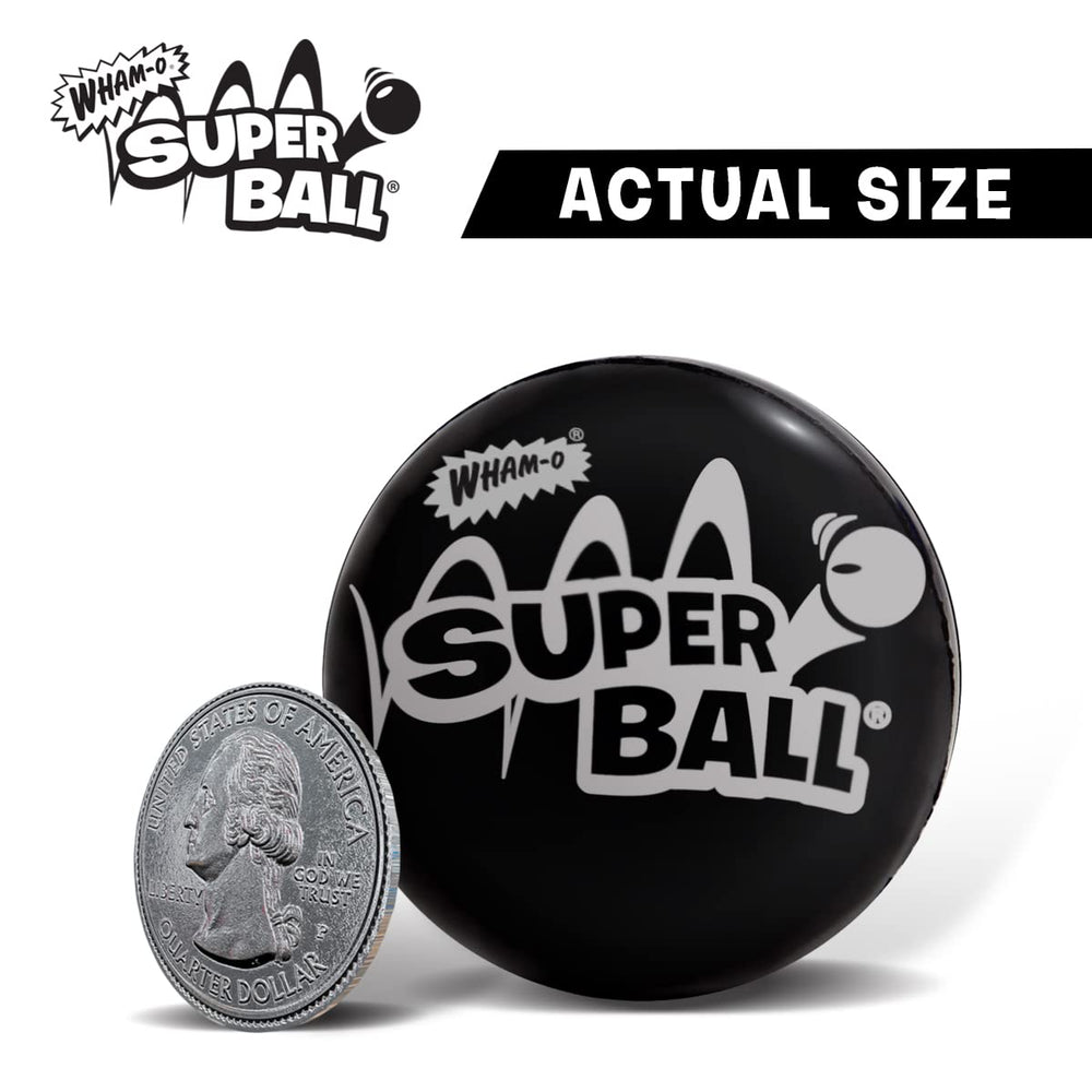 Wham-O Superball original black durable material for outdoor fun