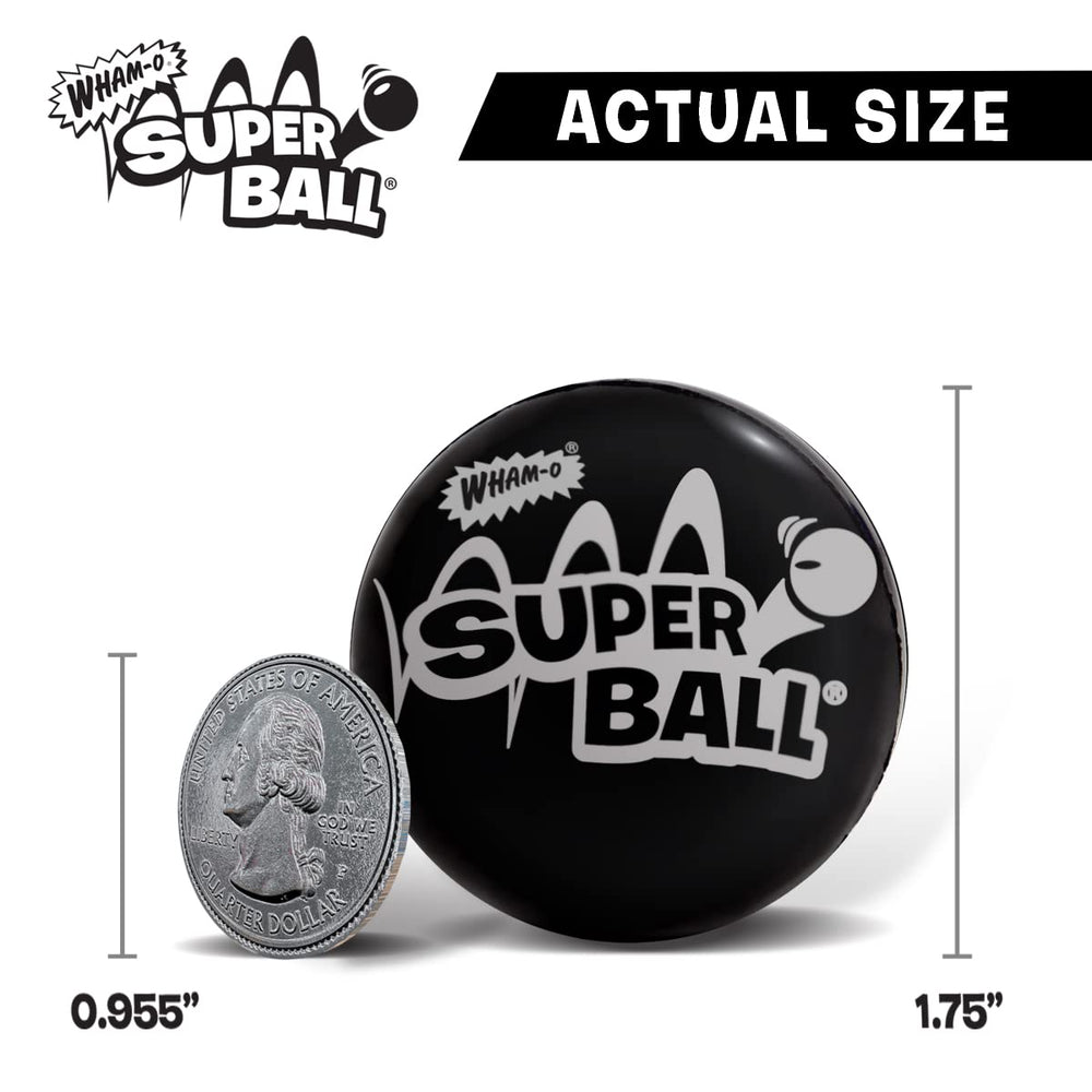 Wham-O Superball original black park play in action