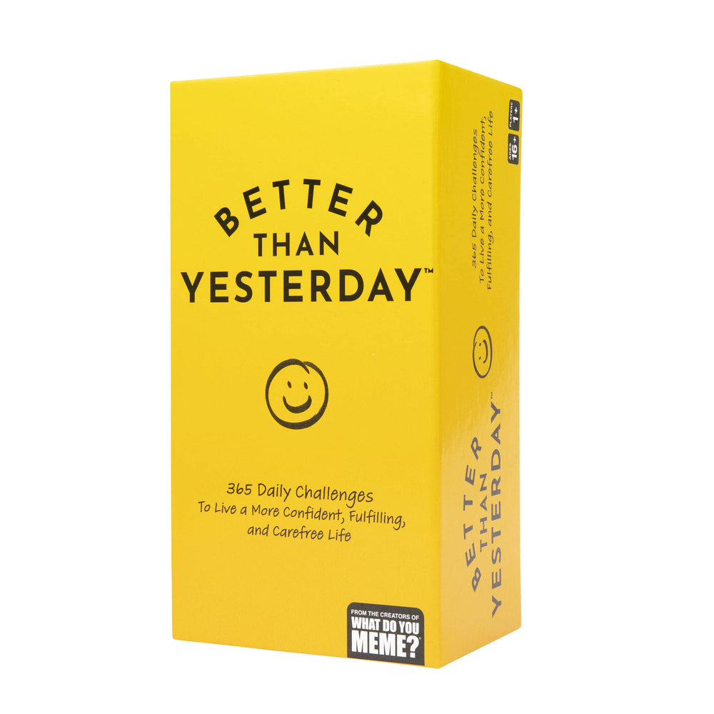 What Do You Meme? Better Than Yesterday night-time ritual prompts for unwinding