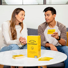 What Do You Meme? Better Than Yesterday game pack ready for a mindful evening