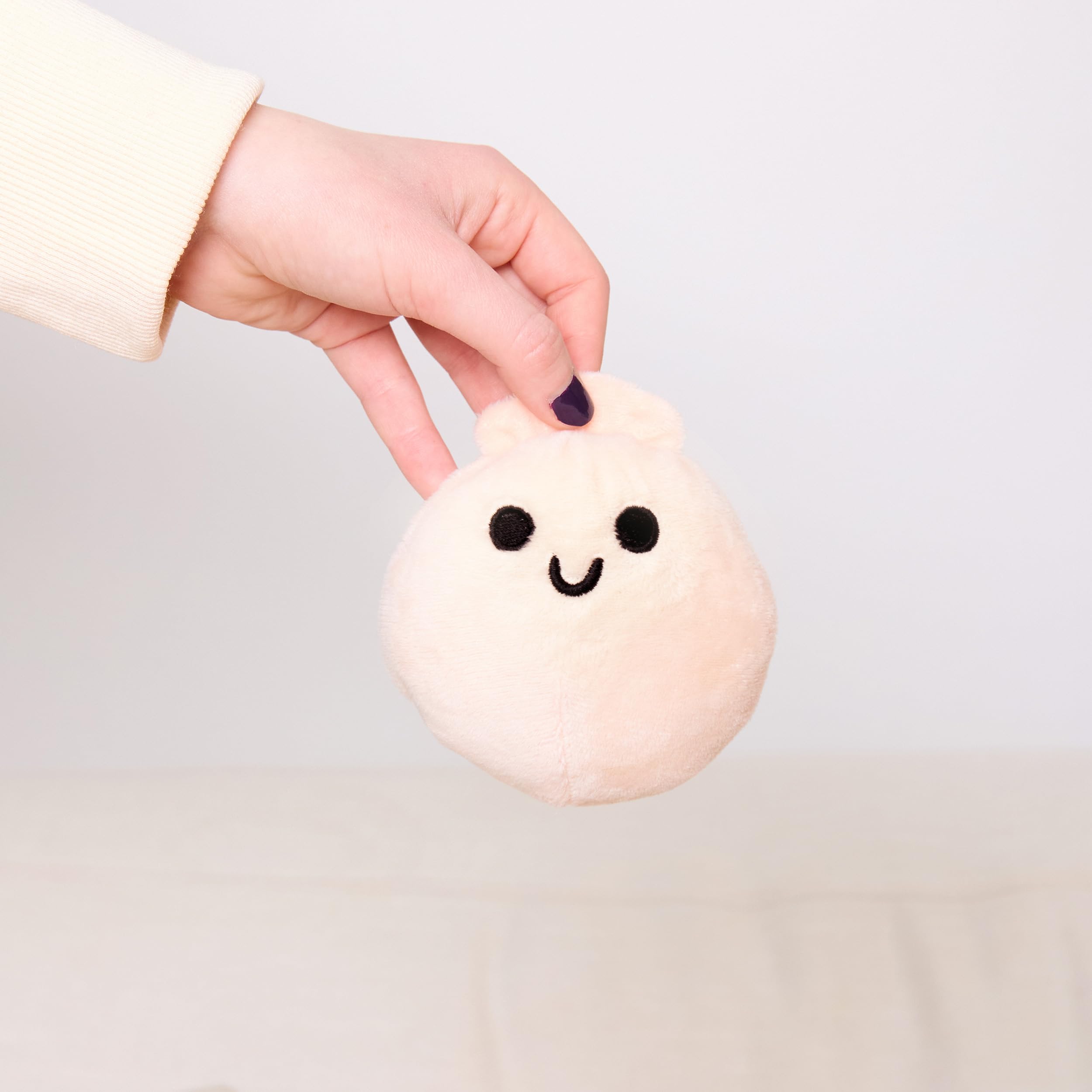 WHAT DO YOU MEME Emotional Support Dumplings smiling faces perfect for desk decor.