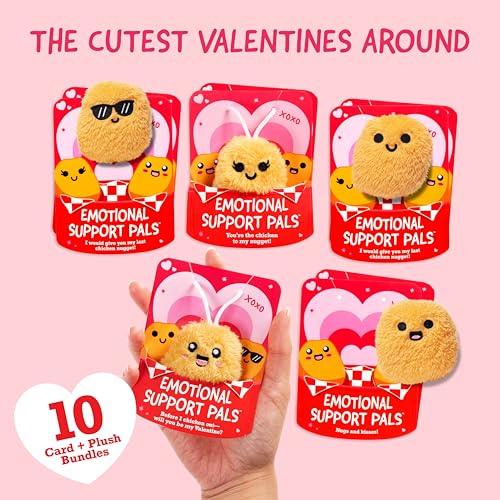 WHAT DO YOU MEME Emotional Support Nuggets plush closeup showcases soft fabric and squishy charm.
