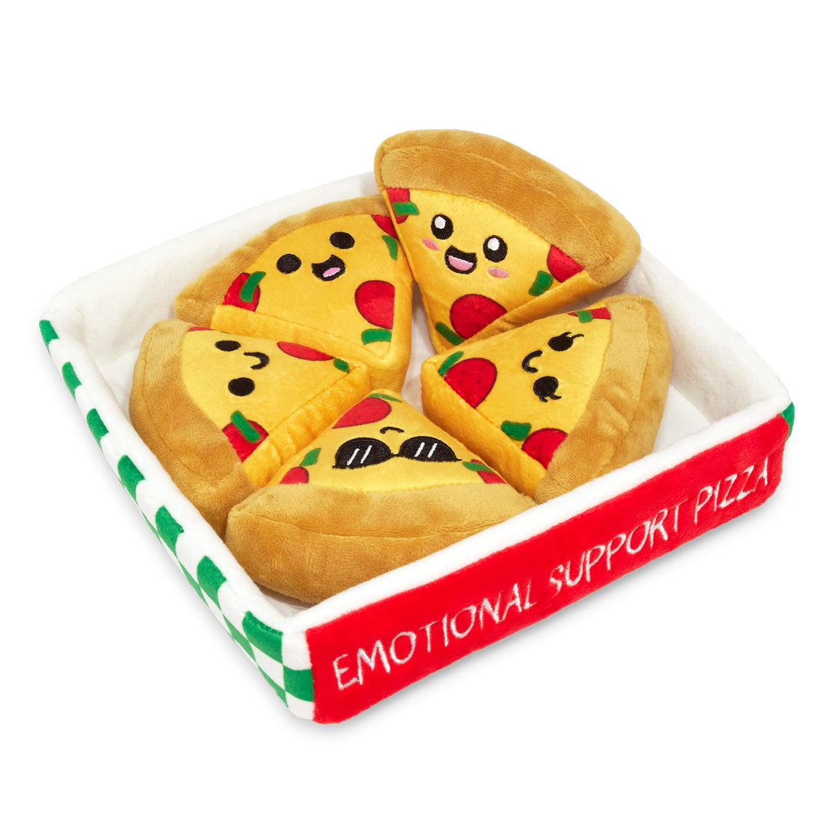 WHAT DO YOU MEME? Emotional Support Pizza cozy container, desk decor and storage