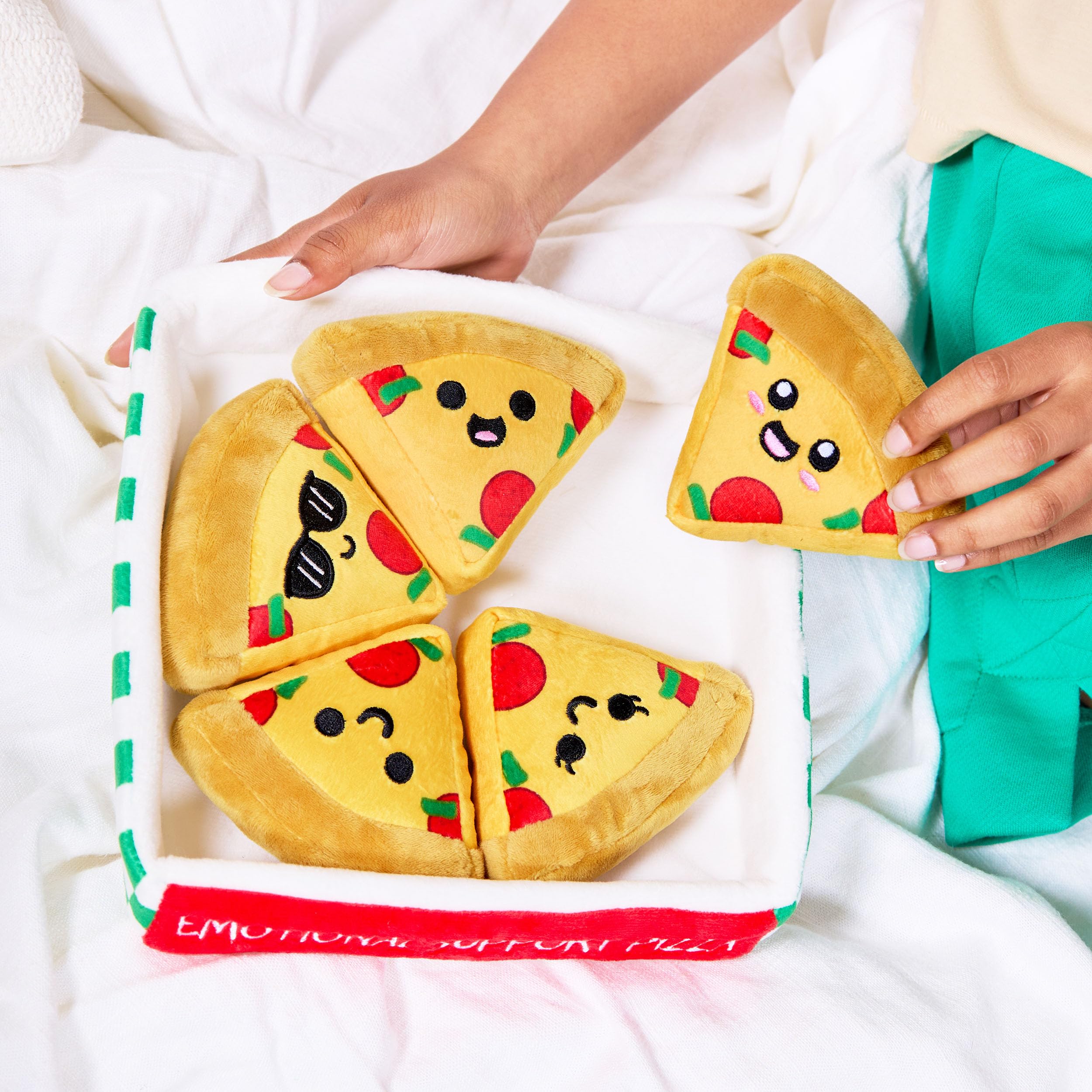 WHAT DO YOU MEME? Emotional Support Pizza slice 2, playful character for your collection