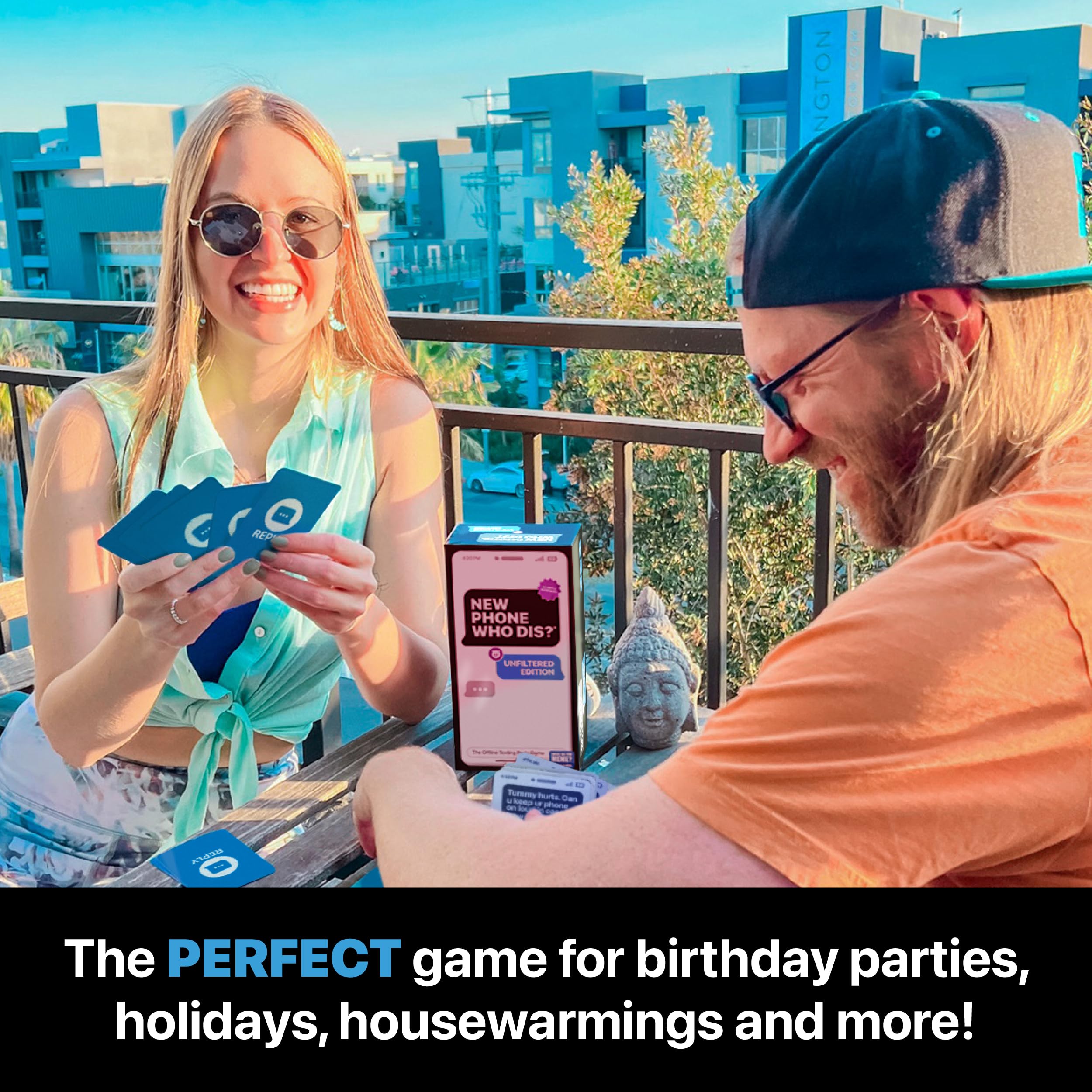 WHAT DO YOU MEME? New Phone, Who Dis? Portable setup ideal for travel nights and gatherings