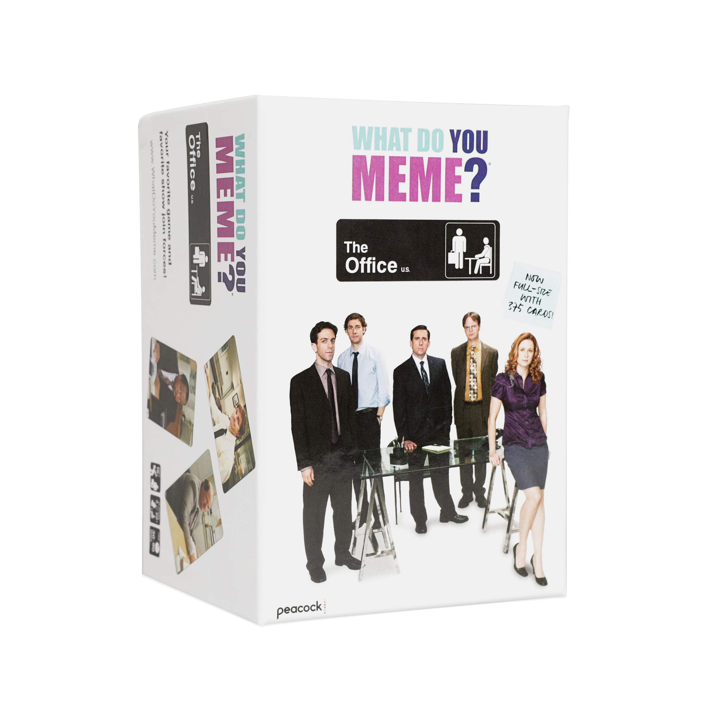 WHAT DO YOU MEME? Office Edition box front ready for party nights.