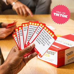 WHAT DO YOU MEME? Over-Rated location cards bundle sparks witty prompts.