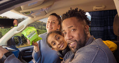 What Do You Meme? Shotgun showcased as a must-have road trip game.