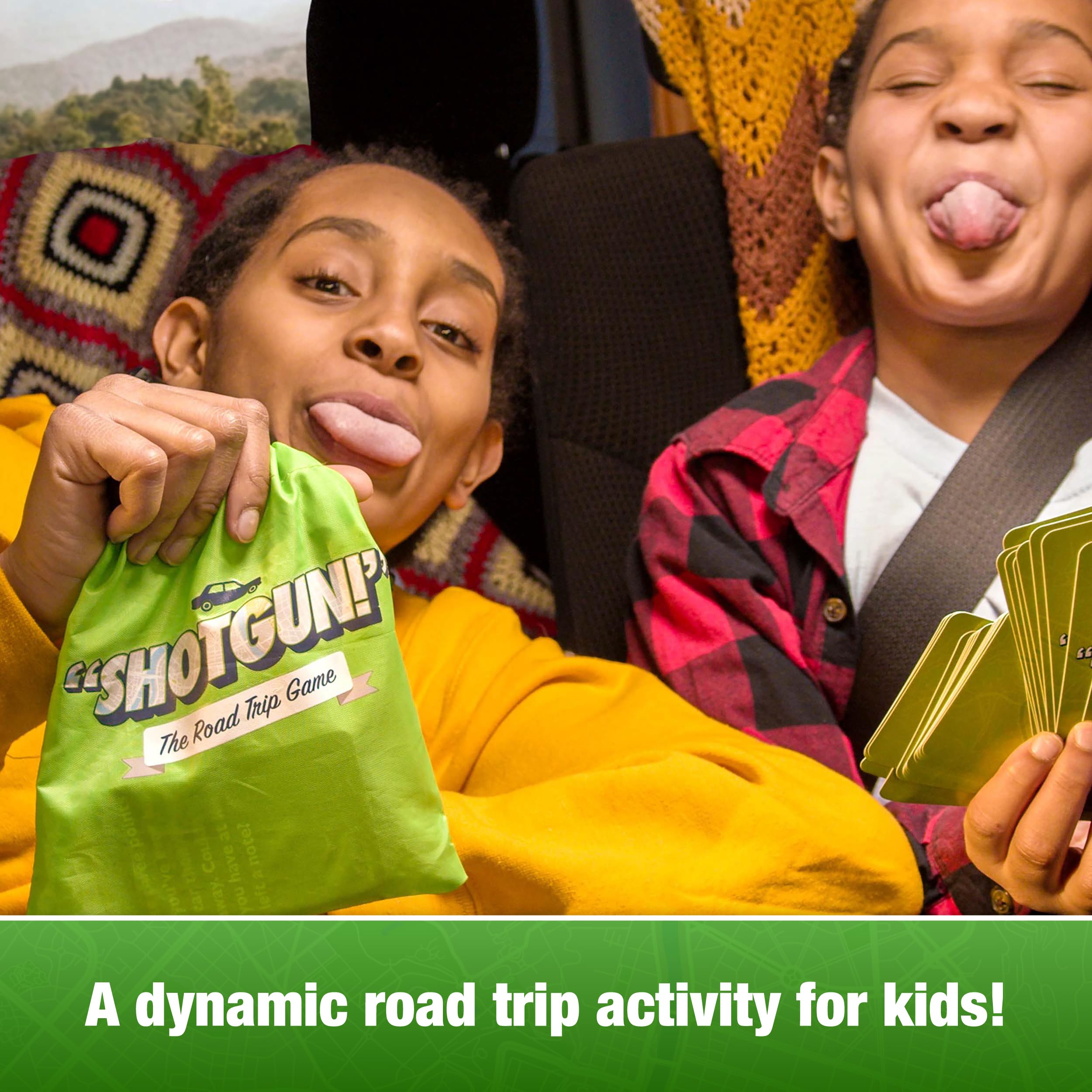 What Do You Meme? Shotgun serves as a summer travel activity for families.