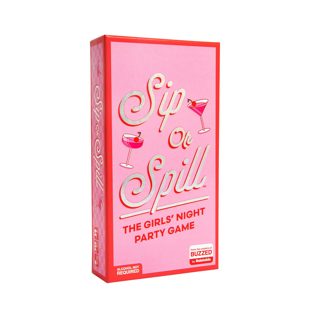Sip or Spill deck ready for bold adult game night with 200 prompts